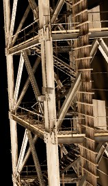 Tower with baked light, at liftoff
