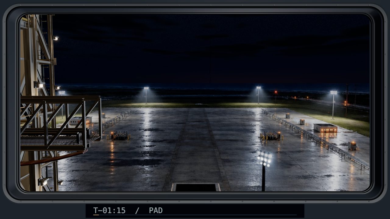 Front window at T-1:15 with the matte painting